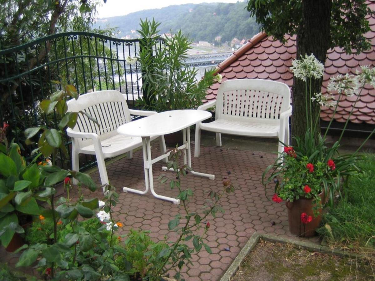 Pension Elbblick Sabine Zuschke Meissen Exterior photo